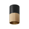 Светильник WOLTA WSL-GU10/18BG-1 под лампу GU10 Черный / золотой DUO - фото 1.