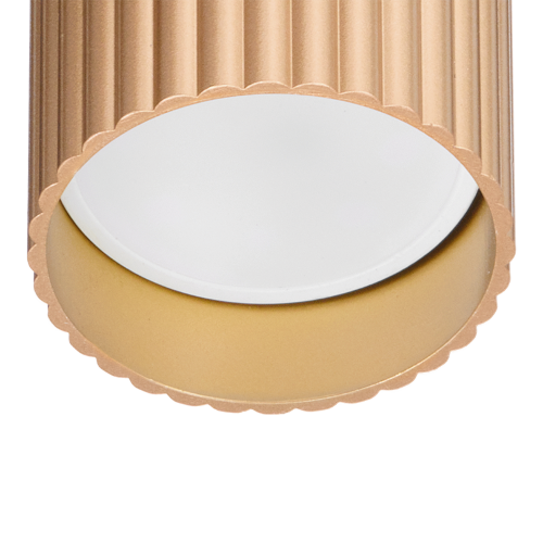 Светильник WOLTA WSL-GU10/18BG-1 под лампу GU10 Черный / золотой DUO - фото 5.