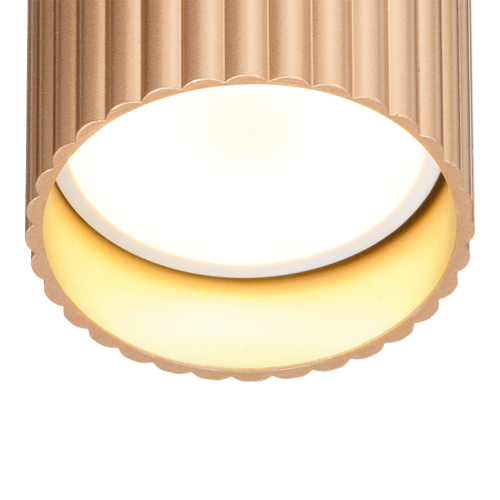 Светильник WOLTA WSL-GU10/18BG-1 под лампу GU10 Черный / золотой DUO - фото 6.