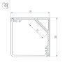 Профиль SL-KANT-Н30-3000 ANOD (Arlight, Алюминий) 046182 - фото 3