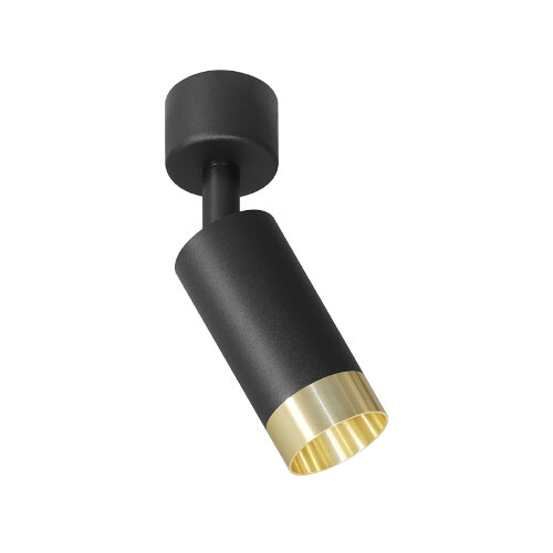 Светильник WOLTA WSL-MR11/S15BG под лампу MR11 с цоколем GU10 Черный / золотой PETITE - фото 1.