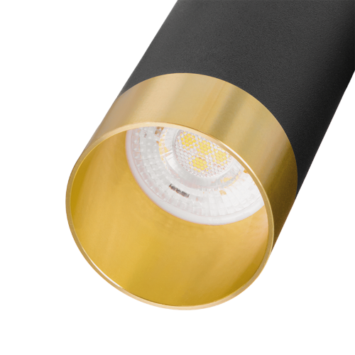 Светильник WOLTA WSL-MR11/S15BG под лампу MR11 с цоколем GU10 Черный / золотой PETITE - фото 5.