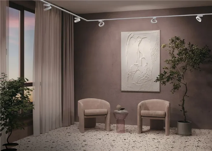 Трековый светильник Rim Unity 3000K 12Вт 110° (Черный) - фото 7