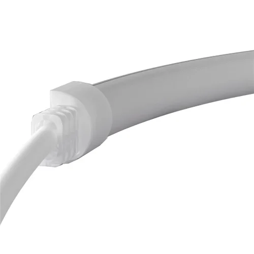 Термостойкий гибкий неон 13x7 24В 9,6Вт/м 4000K IP67 5м (вертикальный изгиб) 432055 (Белый) - фото