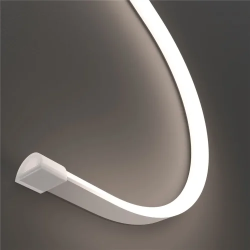 Термостойкий гибкий неон 13x7 24В 9,6Вт/м 4000K IP67 5м (вертикальный изгиб) 432055 (Белый) - фото 5