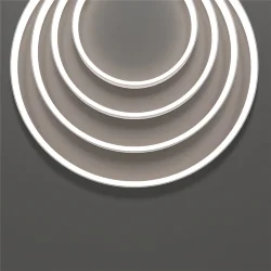 Термостойкий гибкий неон 13х7 24В 9,6Вт/м 4000K IP67 5м (вертикальный изгиб) 432055 (Белый) 432055