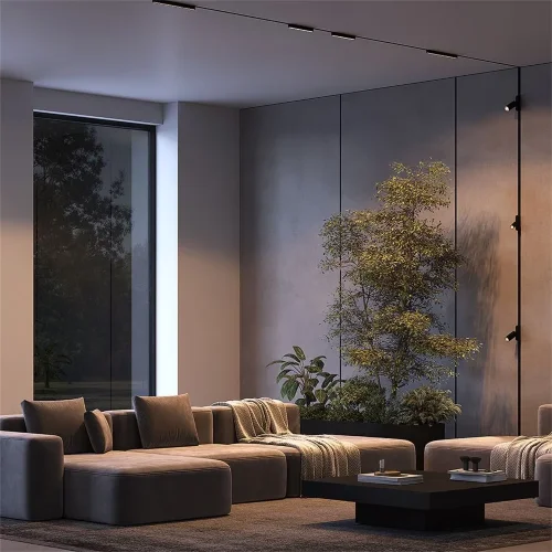 Трековый светильник Focus Led Radity 3000K 5Вт 36° (Черный) - фото 3