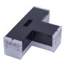 ULO-N11T-10W-4000K IP40 BLACK Светильник светодиодный T-образный, Белый свет 4000K, 1000Лм, Алюминий, Цвет черный, TM Uniel - фото 3