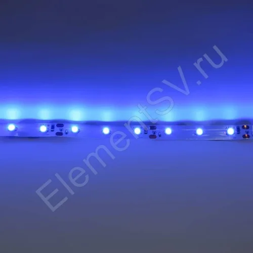 Светодиодная лента Standart class, 3528, 60led/m, Blue, 12V, IP20 - фото 3.