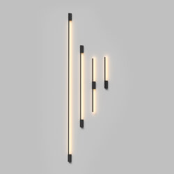 Светильник настенный TRIXRAY, 9Вт, 1200?мм, 3000К, алюминий, черный, Denkirs DK5084-BK