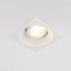 Алюминиевый точечный светильник 6069 MR16 WH белый (036507)
