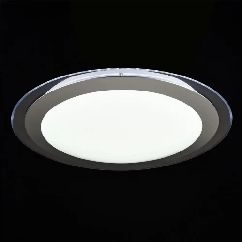 Ультрасовременный дизайн с использованием LED-модуля. Серия Halo надолго остается в памяти благодаря своему изящному и благородному облику. Светильники выполнены из акрила и подходят для помещений с невысокими потолками. (Белый) - фото 6