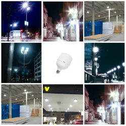 Лампа светодиодная высокой мощности LV HW 100SW/6500K E27/E40 (=1000W) | 140-265V / 10000Lm | - OSRAM