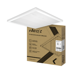 Панель светодиодная универсальная ДВО-02 3665-МИКРОПРИЗМА 36Вт 6500K IP40 595x595х17мм NEOX