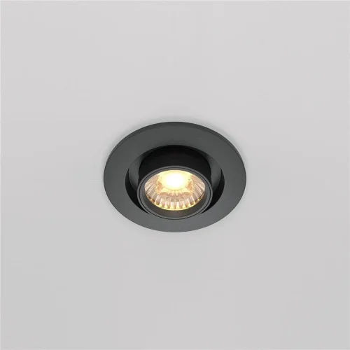 Встраиваемый светильник Hidden 3000K 10W 36° (Черный) - фото 4