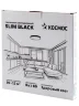 Светильник светодиодный SLIM BLACK 24Вт 4500К IP40 1620лм 230В 230х25мм КОСМОС KSlim24w_B4500K - фото 3