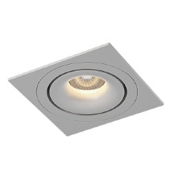 Рамка для серии COMBO 1 квадратная, белая, COMBO-1S1-WH 004144