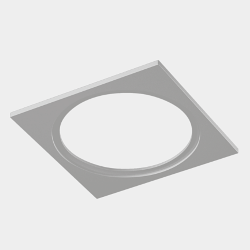 'Рамка для серии COMBO 1 квадратная, белая, COMBO-1S1-WH 004144