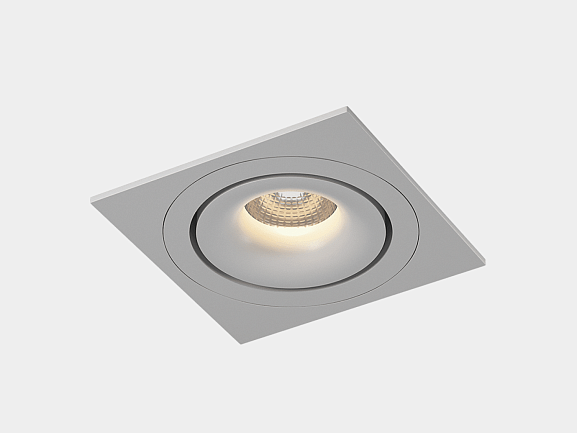 'Рамка для серии COMBO 1 квадратная, белая, COMBO-1S1-WH. Фото 2