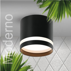 Светильник WOLTA WSL-GX53/04BL под лампу GX53 Черный MODERNO