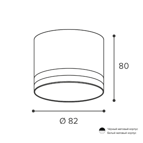 Светильник WOLTA WSL-GX53/04BL под лампу GX53 Черный MODERNO - фото 2.