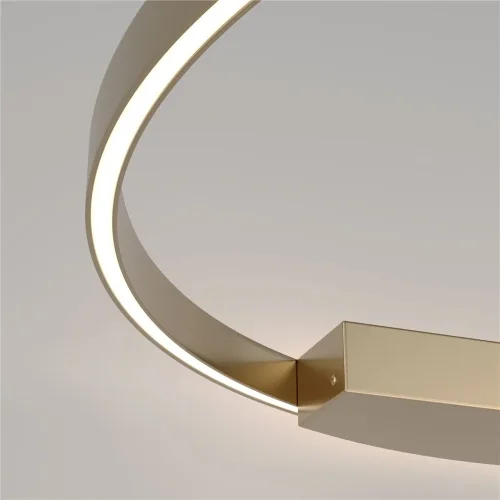 Настенный светильник (бра) Rim 4000К 51Вт (Латунь) - фото 5