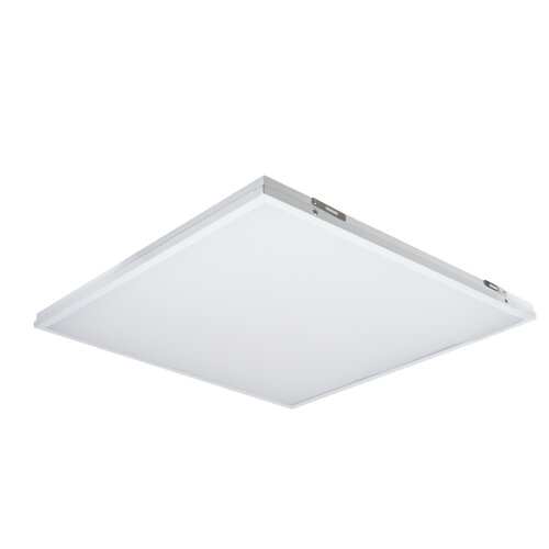 ULP-6060-36W-3000К IP40 GRILYATO OPAL SMOOTH Светильник светодиодный потолочный универсальный, Теплый равномерный свет 3000K, 3500Лм, 588X588x25мм, Корпус белый, В комплекте с и-п - фото 1