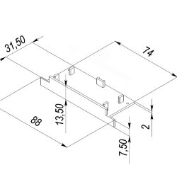 Заглушка для LC-LPV-3288