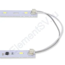 Светодиодная линейка 2835, 10 led, 220V, 5W, 350mm, D167, white