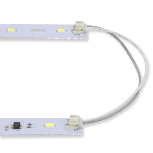 Светодиодная линейка 2835, 10 led, 220V, 5W, 350mm, D167, white - фото II