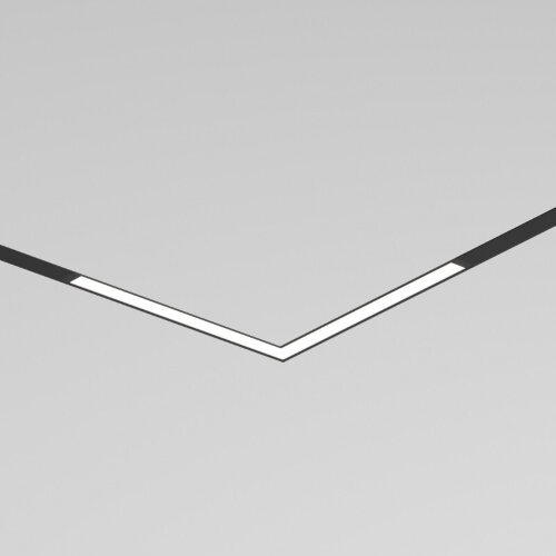 DK8114-BK Угловой светильник SIMPLE LINEAR 18W 3000K, черный.