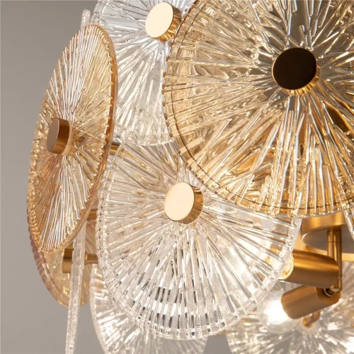 Подвесной светильник Aster E14х8 (Золото) - фото 4