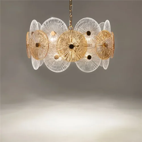 Подвесной светильник Aster E14х8 (Золото) - фото 8