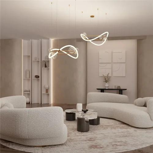 Подвесной светильник Оазис / Oasis 3000К 53Вт (Латунь) MOD289PL-L53BS3K - фото 6