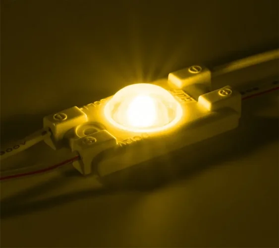 Модуль светодиодный ELF SOL+, 1SMD диод 2835, желтый - фото