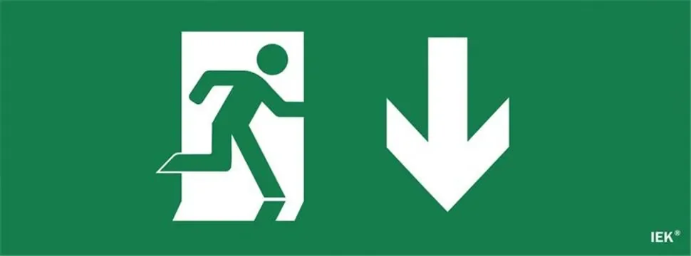 Этикетка самоклеящаяся 'Фигура/стрелка вниз' ССА 1005 IEK LPC10-1-35-13-FNIZ - фото