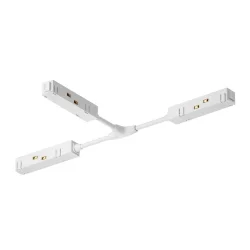 Коннектор питания Т-образный Gravity белый (Белый)