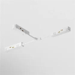 Коннектор питания Т-образный Gravity белый (Белый)