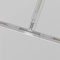 Коннектор питания Т-образный Gravity белый (Белый)