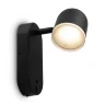 Настенный светильник (бра) FR10003WL-L4B Три точки / PointThree 4 Вт LED (Черный) FR10003WL-L4B - фото