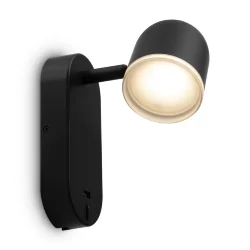 Настенный светильник (бра) FR10003WL-L4B Три точки / PointThree 4 Вт LED (Черный) FR10003WL-L4B