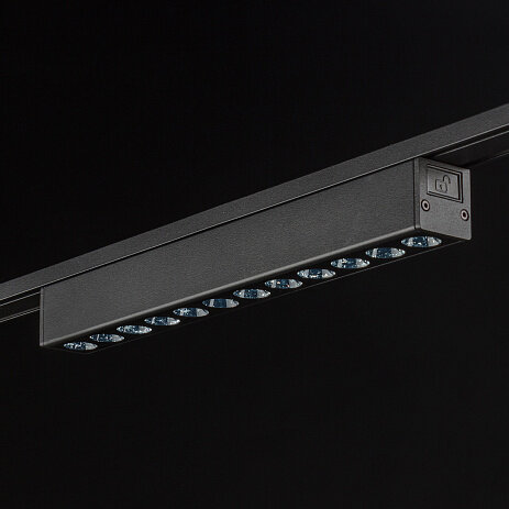 Светильник трековый SLIM, 48В 12W черный 2700-6000К, DL-SLIM-DRBL-12-CCT. Фото 3