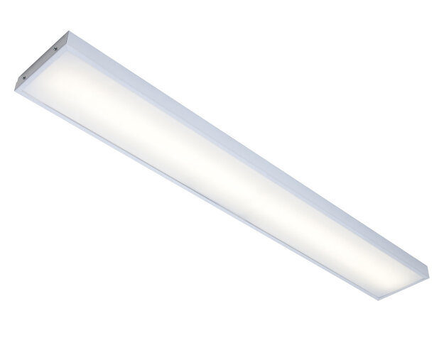 Универсальный офисный светодиодный светильник 80 Вт IP20 1195x180x40 мм 4000K Опал - фото 3