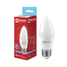 Лампа светодиодная LED-СВЕЧА-VC 8Вт 230В Е27 6500К 760Лм IN HOME - Фото