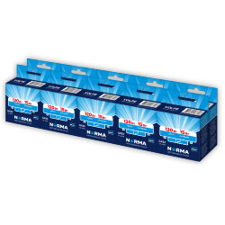 LED-GX53-15W-4000K-GX53-FR-NR SET10 Лампа светодиодная, матовая, Серия Norma, Белый свет 4000K, Упаковка 10 штук