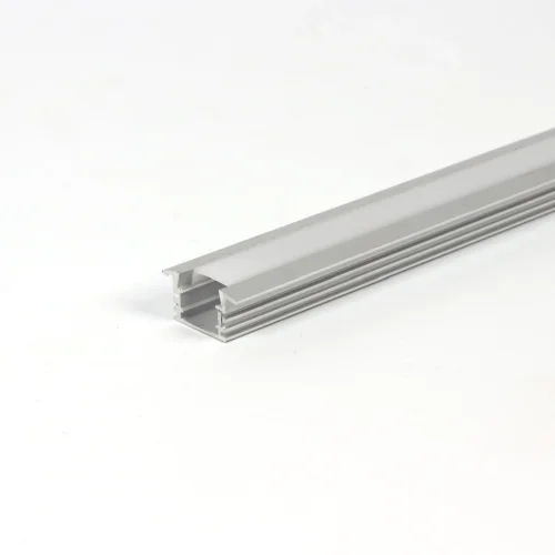 Алюминиевый профиль врезной 780 (2000x24.8/17.5x12.5мм с рассеивателем) - фото I