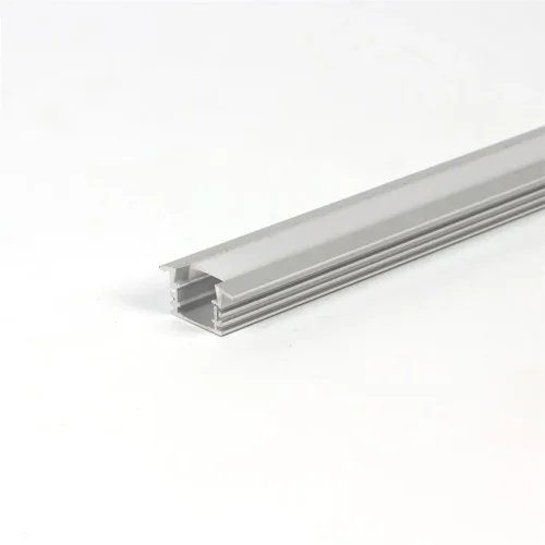 Алюминиевый профиль врезной 780 (2000x24.8/17.5x12.5мм с рассеивателем) - фото I