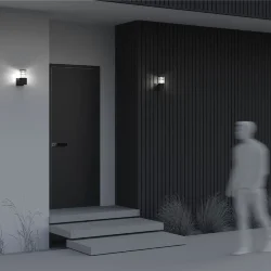 Настенный светильник (бра) Bronx E27х1 60Вт IP 54 (Черный)