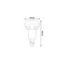 LED-R50 7W-4000K-E14-FR-DIM PLP01WH Лампа светодиодная, диммируемая, Форма Рефлектор, матовая, Серия Яркая, Белый свет 4000K. - фото 3