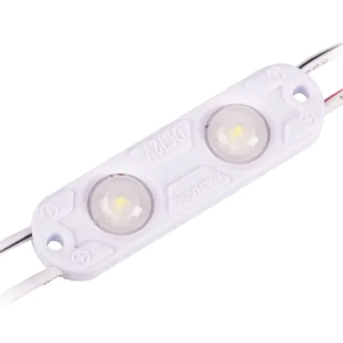 Модуль светодиодный 2LED 12V, 0,7W, 7000K, 53Lm, IP67. Фото 1.